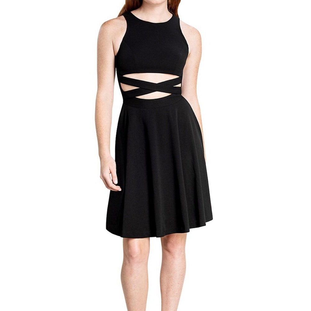 Dress the Population Mariela cut-out dress S